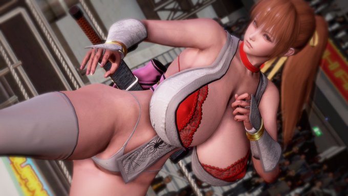 #NSFW 

霞っぽい子も作ってみました。 