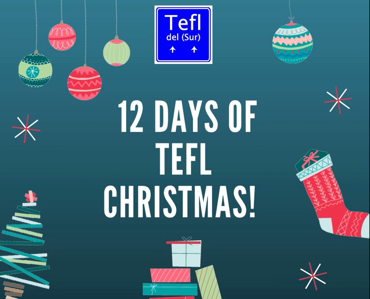 It's Day 1 of our 12 Days of TEFL Christmas!
Today's resource is ELT Footprint 's brilliant Eco-Kindness Calendar. 
Read more and find the link to the calendar here: 
bit.ly/3lnsf9v