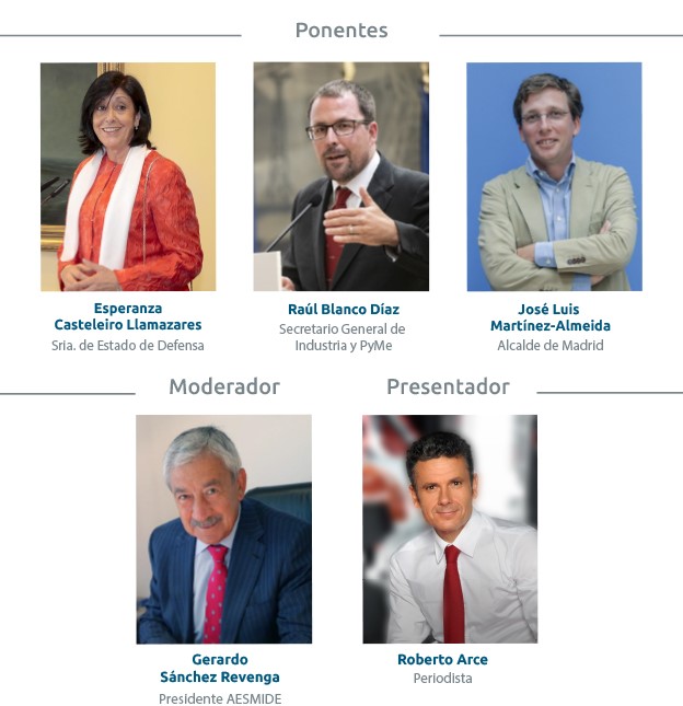 aesmide's tweet photo. El Foro Anual de AESMIDE se celebrará el día 16 de diciembre en modalidad virtual.
Con la participación de la Secretaria de Estado de Defensa, el Alcalde de Madrid y el Secretario General de Industria.
Para inscribirse acceda al enlace
https://t.co/AvF6toUn42
#ForoAesmide https://t.co/JxZ8E0JG9Q