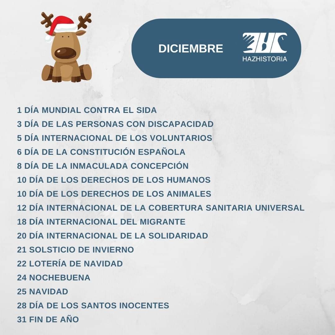 hazhistoria's tweet photo. ¡Arranca el último mes de este inolvidable 2020! 

Aquí os dejamos las efemérides, a ver si este mes nos da una tregua, y viene cargado de buenos momentos.

https://t.co/0HG1m2y5Fu #BienvenidoDiciembre https://t.co/43Xzzi3WZJ
