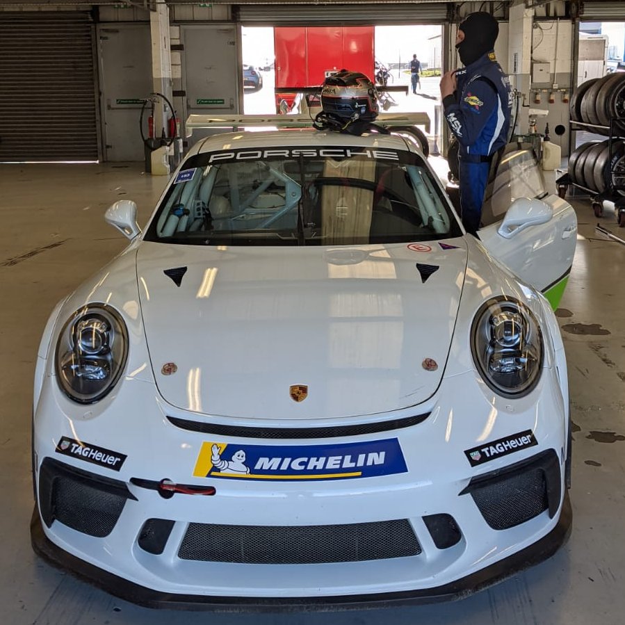 MSLMotorsportC's tweet photo. In-demand @JamesDorlin has tested a Porsche Carrera Cup GB 911 GT3 car as plans for 2021 are considered.
The 2020 @PorscheRacesGB #SprintChallengeGB Champion & @BRDCSilverstone Rising Star impressed on & off track. More on our Facebook page.
#jd32 #MSLMotorsport #2021goals https://t.co/wBXVtgPZEv