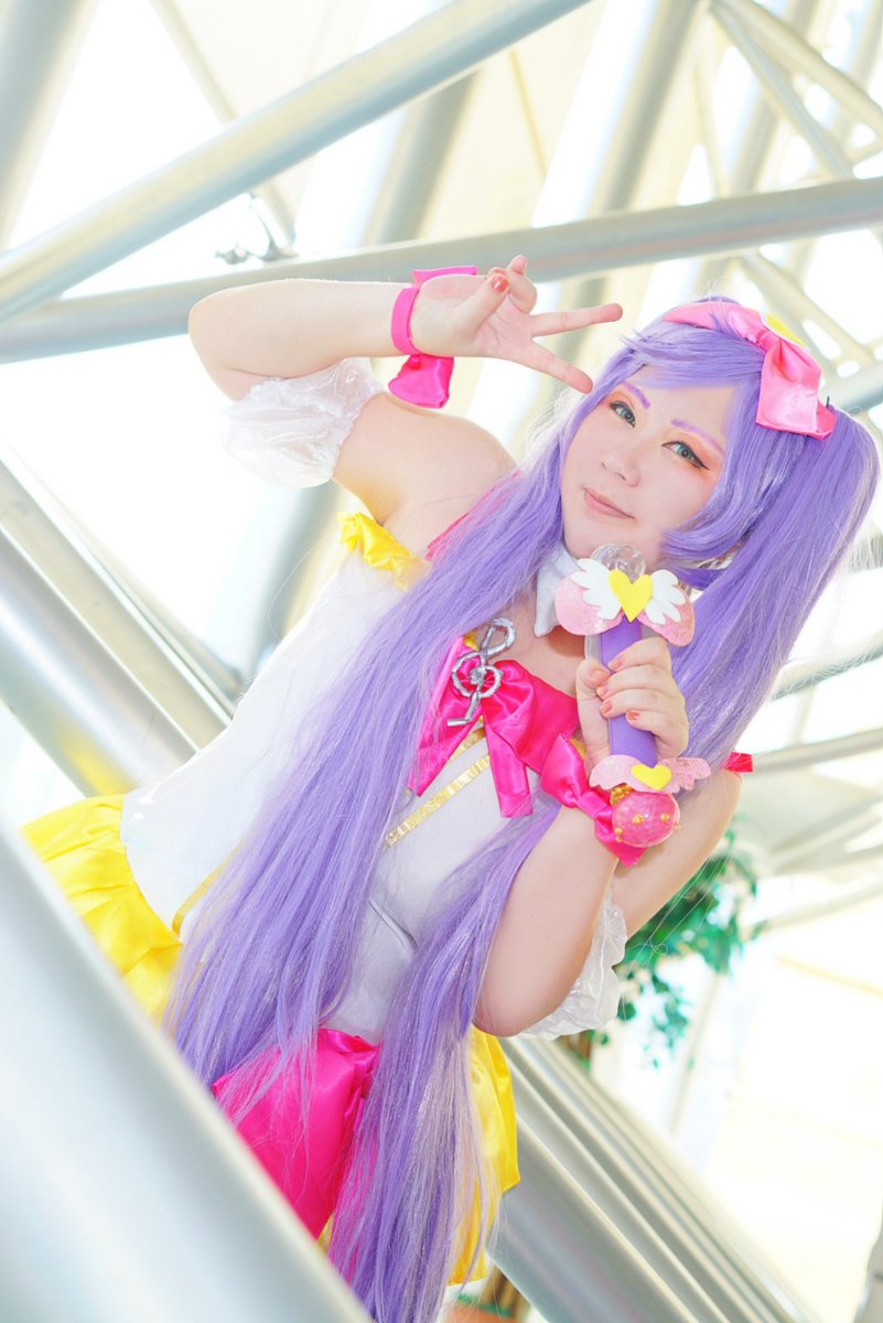 花楠 リボンに絡まりたい Cosplay プリパラ 真中らぁら みーんなともだち みーんなアイドル 今日も元気にかしこまっ Photo レモンさん Rakido コスプレス ホワイトキューブ