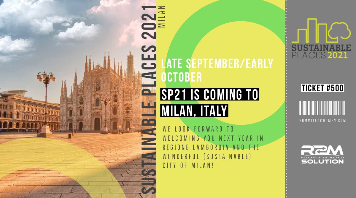 Presentations &amp; recordings are available at sustainableplaces.eu
Authors will be notified by #MDPI upon publication of their #Proceedings 
For Sponsorship, co-event locating or placing a track into SP, please contact sustainableplaces@r2msolution.com

Regards
SP Org. Committee