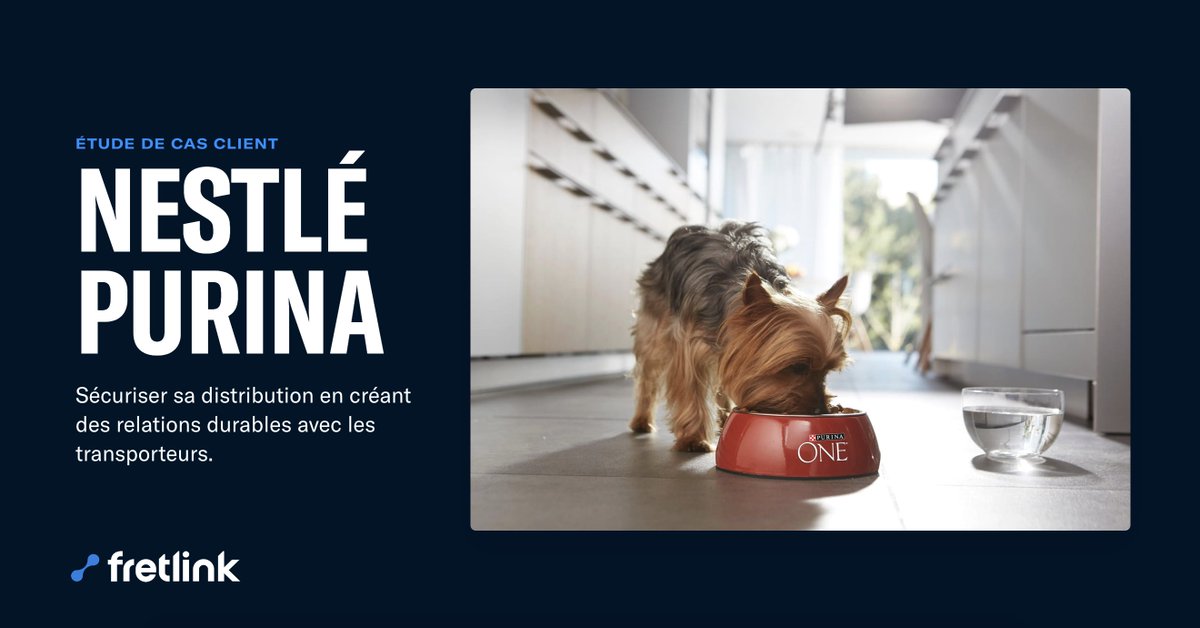 Le partenariat entre Nestlé Purina Petcare France et Fretlink s’est bâtit autour de relations durables avec les transporteurs 🤝 Découvrez le témoignage de nos clients Carl et Matthieu à travers cette étude de cas : fretlink.com/chargeurs/nest…