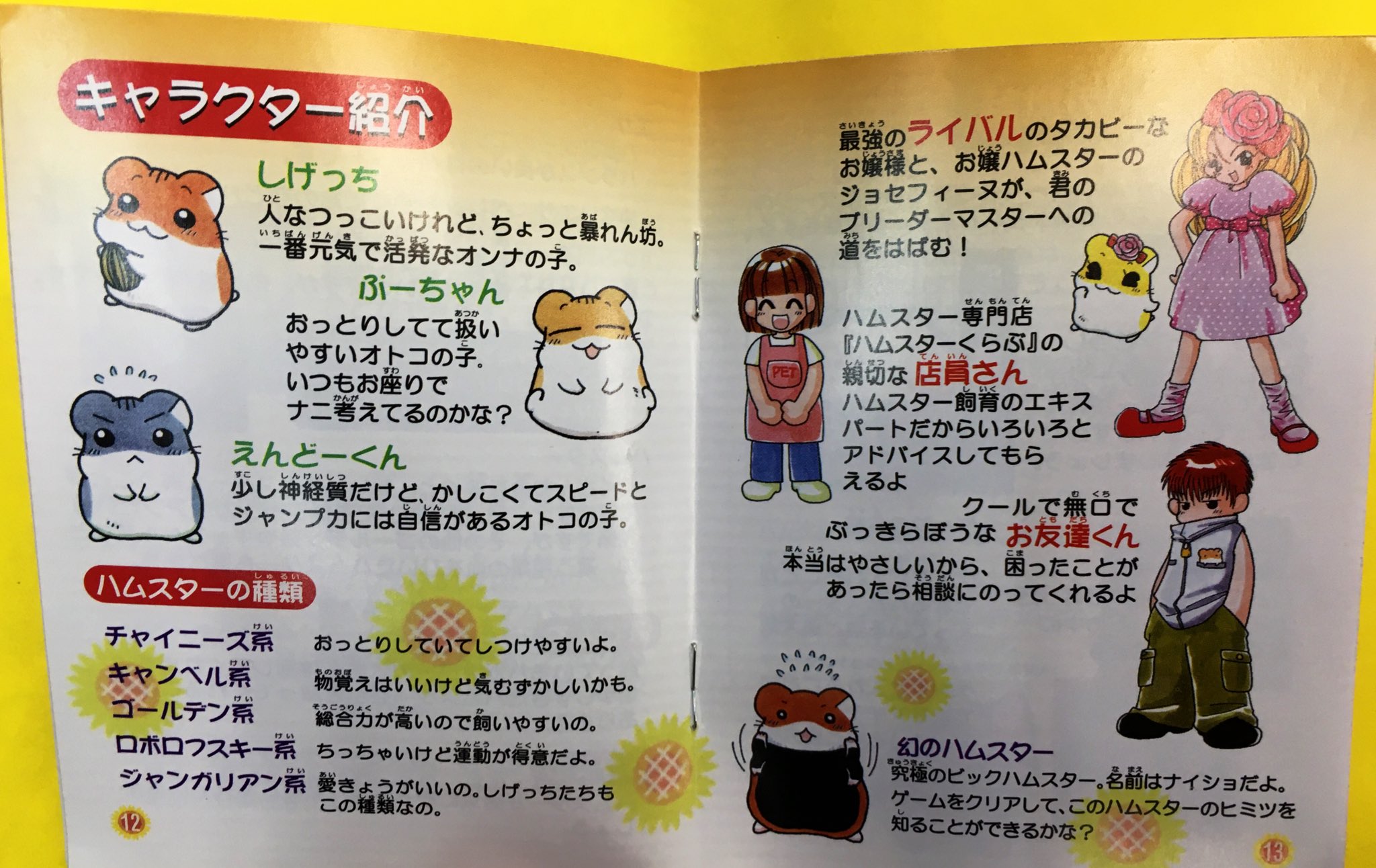 おじゃま館茨木店 新品トレカ取扱い中 على تويتر ﾎﾞｯｸｽです W おじゃま館オススメ365選 Gb ハムスター倶楽部 あの頃ハムスター漫画がブームでしたよね その漫画が可愛いハムスターを育てられる育成シミュレーションゲームに お育てメインですが ミニ