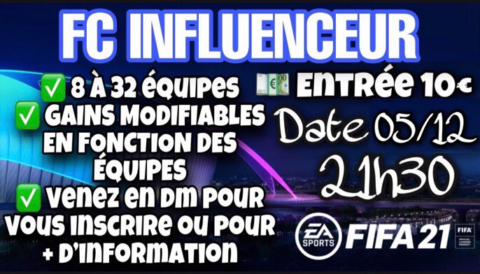 🏆 un maximum de partage pour la 5ème édition de notre tournoi club pro cash prize qui aura lieu ce samedi 🔥🔥💰💰