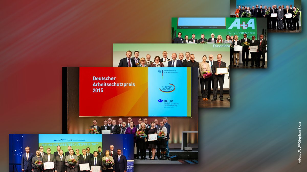 DASP_News's tweet image. Nicht nur beim #DASP19 gab es spannende Einreichungen. Viele vorbildliche Lösungen zur #Arbeitssicherheit und zum #Gesundheitsschutz wurden in den vergangenen 10 Jahren ausgezeichnet. Ein Blick in unser Preisträgerarchiv lohnt sich in jedem Fall! bit.ly/33eIVtH