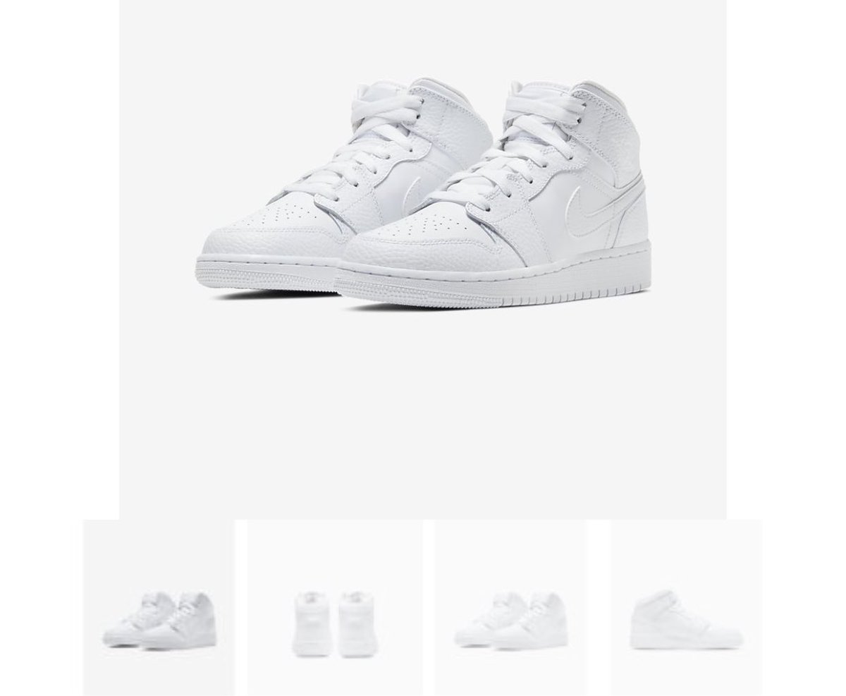 boutique_gioel's tweet photo. Nike Air Jordan 1 Mid
Colore: total white 🤍
Il prezzo...🎁
Visita il nostro store online, scopri le tantissime offerte giornaliere e fai il regalo perfetto!🎄🎅🏻🛒🛍 https://t.co/Ol6WNm6KT9📲 #shoes #boutiquegioel #tiktok_boutiquegioel #follow #superofferte #website https://t.co/ceEgPrGYrp