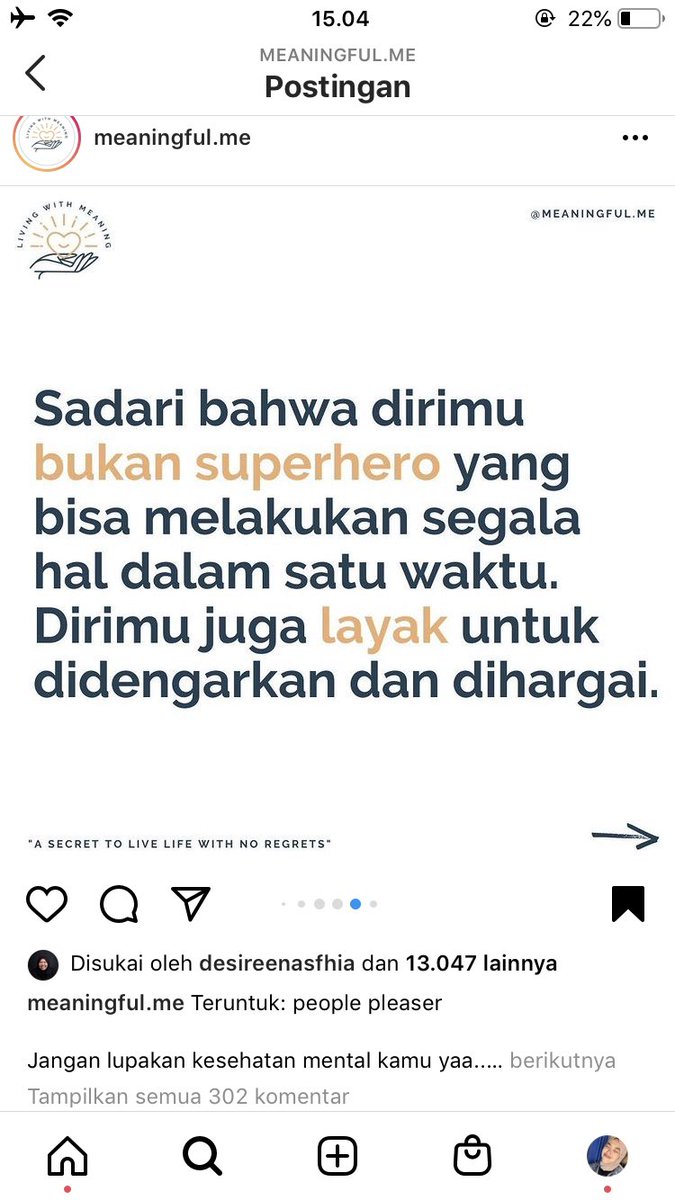 Sadarlah kamu bukan superhero, dirimu juga layak untuk didengarkan dan dihargai