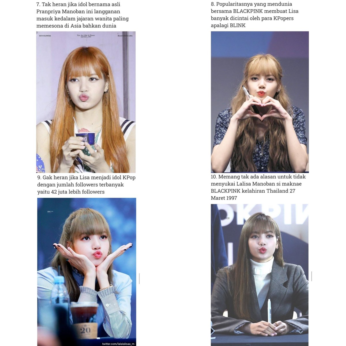 9lisa7 On Twitter Indonesian Article 10 Pictures Of Lisa With Duck Face Expressions مقال إندونيسي ١٠ صور لليسا مع تعابير وجه البطة Lalisa Blackpink Lisa Https T Co T3uzcrplc2