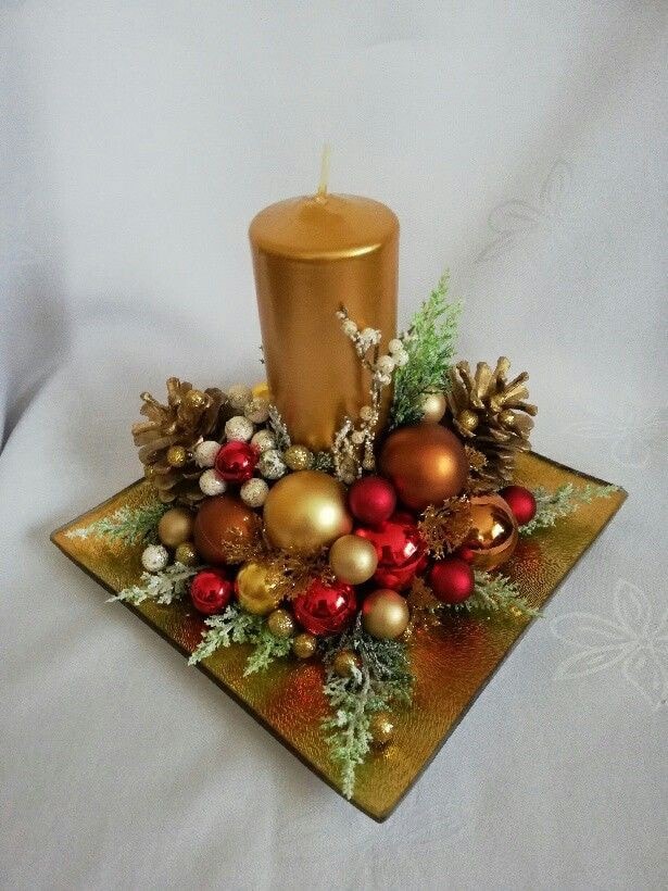 Astucesde's tweet image. Belles décorations de tables de Noël &amp;lt;3 !