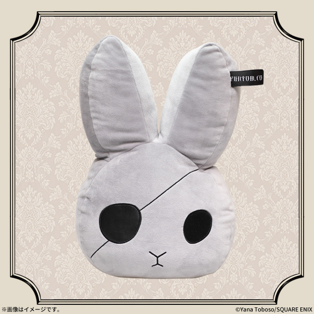 グッズ紹介】 「ビターラビット クッション」 かわいさもインパクトも