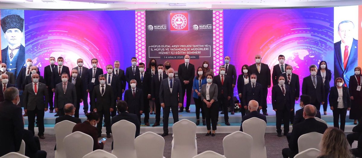 Dijital Arşiv Projesi'yle bugüne kadar, aile kütüklerinde bulunan;
3️⃣6️⃣5️⃣ Milyon sayfa belge dijital ortama aktarıldı, 
7️⃣6️⃣7️⃣ Bin sayfa restore edildi...

📍Ankara | <a href="/TCNufus/">Nüfus ve Vatandaşlık İşleri Genel Müdürlüğü</a> Dijital Arşiv Projesi Tanıtımı