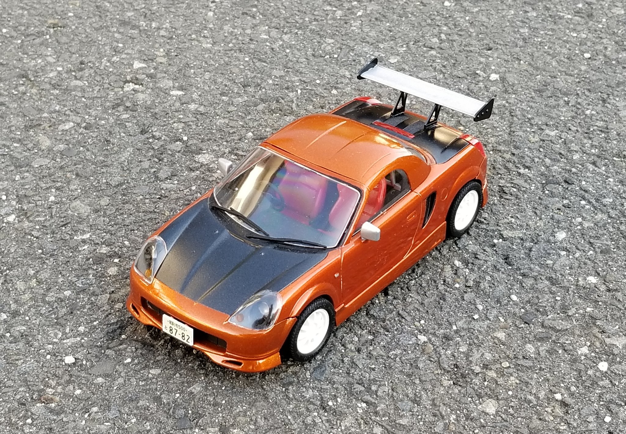 フジミ 1/24 トヨタ MR-S プラモデル 完成品 気になるキット フジミ1/24トヨタMR-S Sエディション | 「クルマ