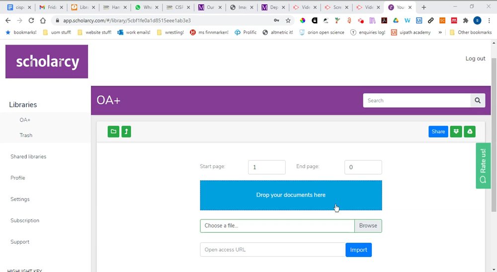 I'm going to quickly whizz through this video showing the cool bit of the process. I'm omitting all the faffing about that we do with spreadsheets and files. As they often say in the small print, the sequence has been shortened here. Please don't judge me for all the open tabs.