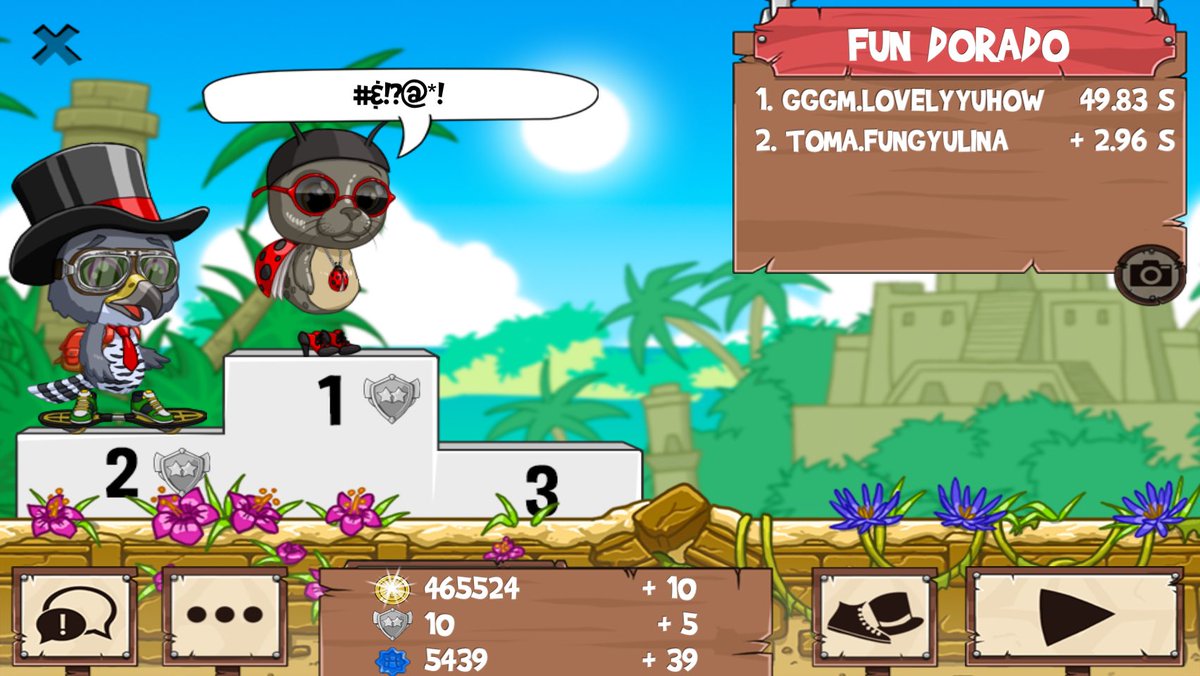 yhowlol's tweet photo. Get on my level, son! #funrun2 https://t.co/d6Id453WxF https://t.co/nLPztDioBz