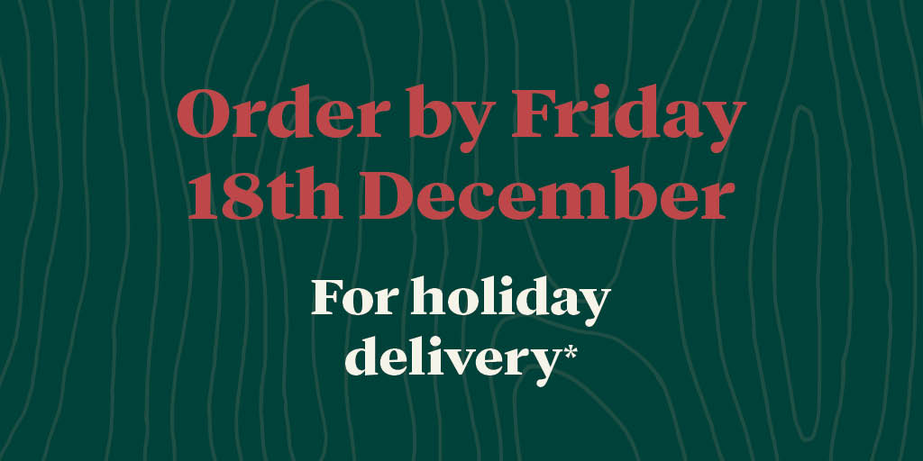 The holiday season is here again, while it’s best to get your orders in early, you can order up to Friday 18th December for holiday delivery*. 

#candles #christmasdelivery #newcastleupontyne #waxmelts #woodreliefprints #woodrelief 

*Full T&Cs online.