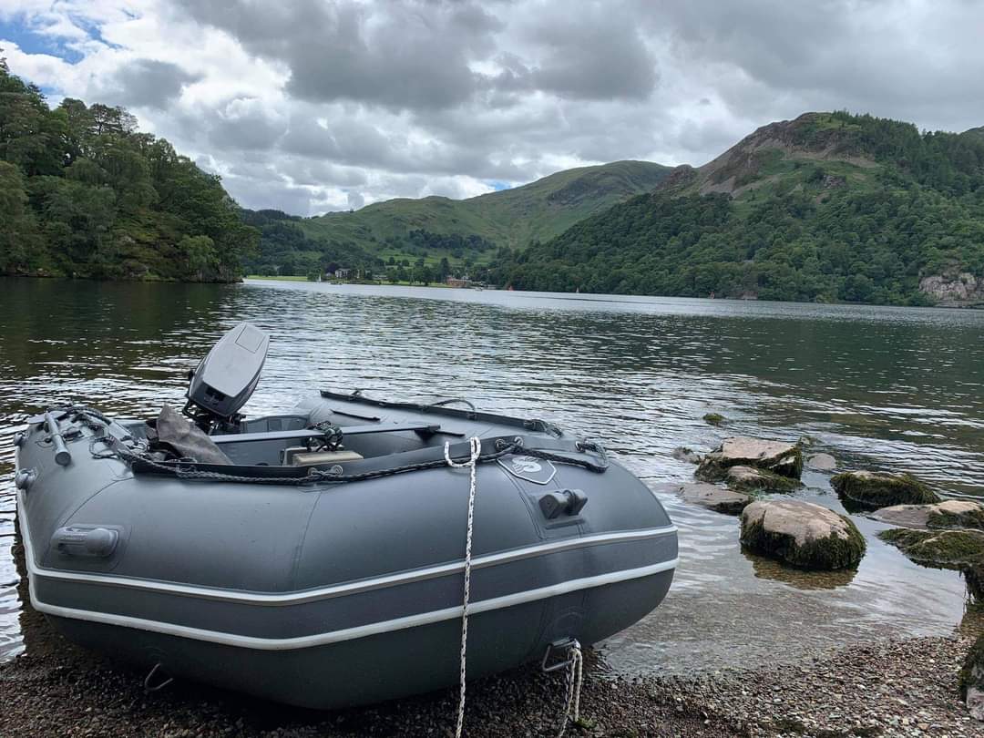 excelboats's tweet photo. This adventurous Excel Vanguard 395 owner has opted to transport his boat and equipment on the roof bars of his VW Transporter to retain maximum accommodation and tour many remote highland locations. https://t.co/O2HOgkXZzl