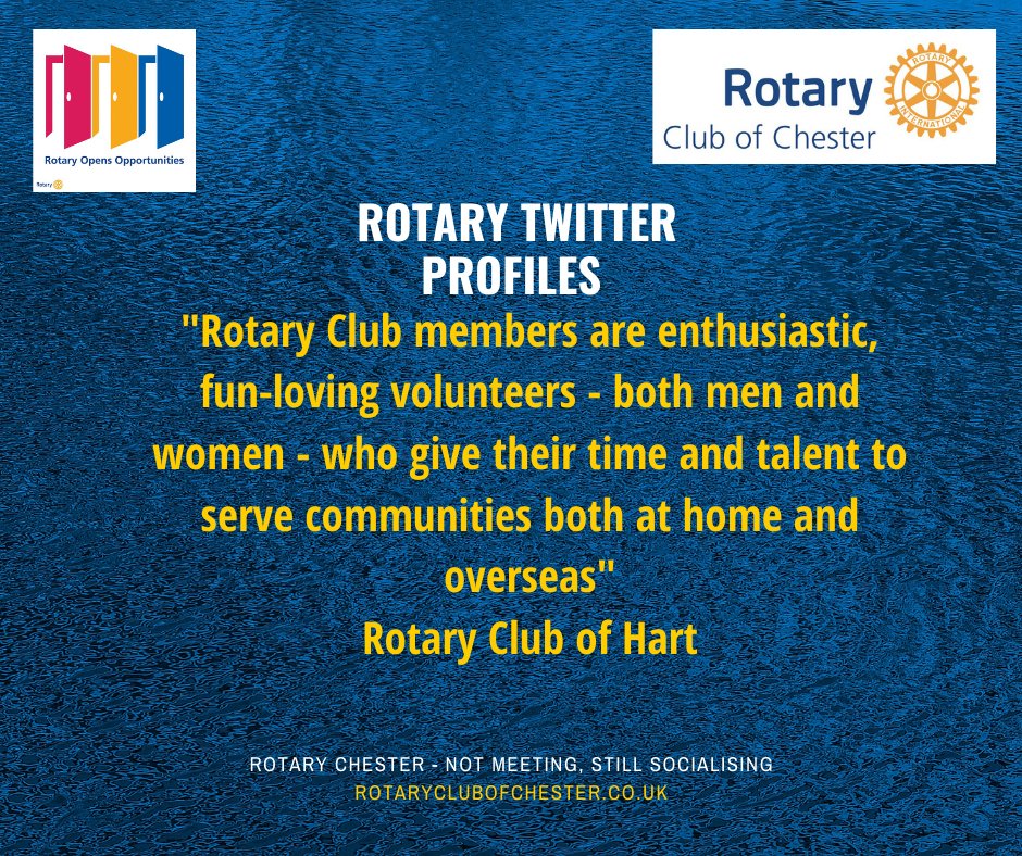 Rotary Chester tweet media