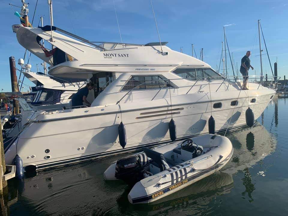 excelboats's tweet photo. This Excel Virago 290 is a lightweight yacht tender. It was recently delivered to it's happy customer. https://t.co/wW0PvyToZg