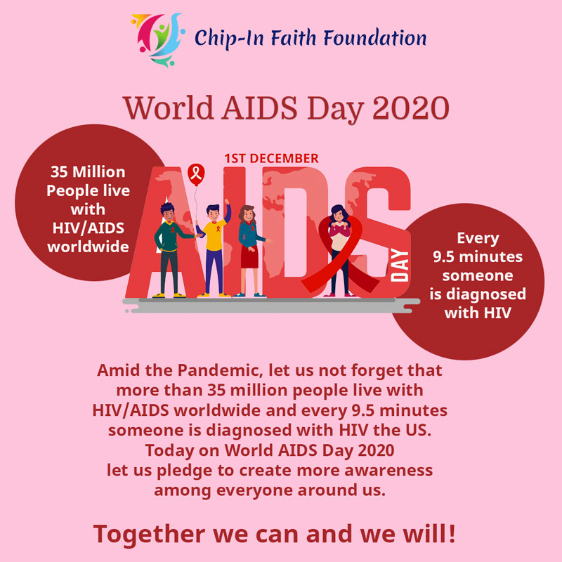 chipinfaith's tweet photo. Let us spread more awareness about AIDS and together win this battle.

#InternationalAIDSDay #aidsaday #aidsawareness #AidsDay2020  #worldaidsday #worldaidsday2020 https://t.co/m1pobIML3O