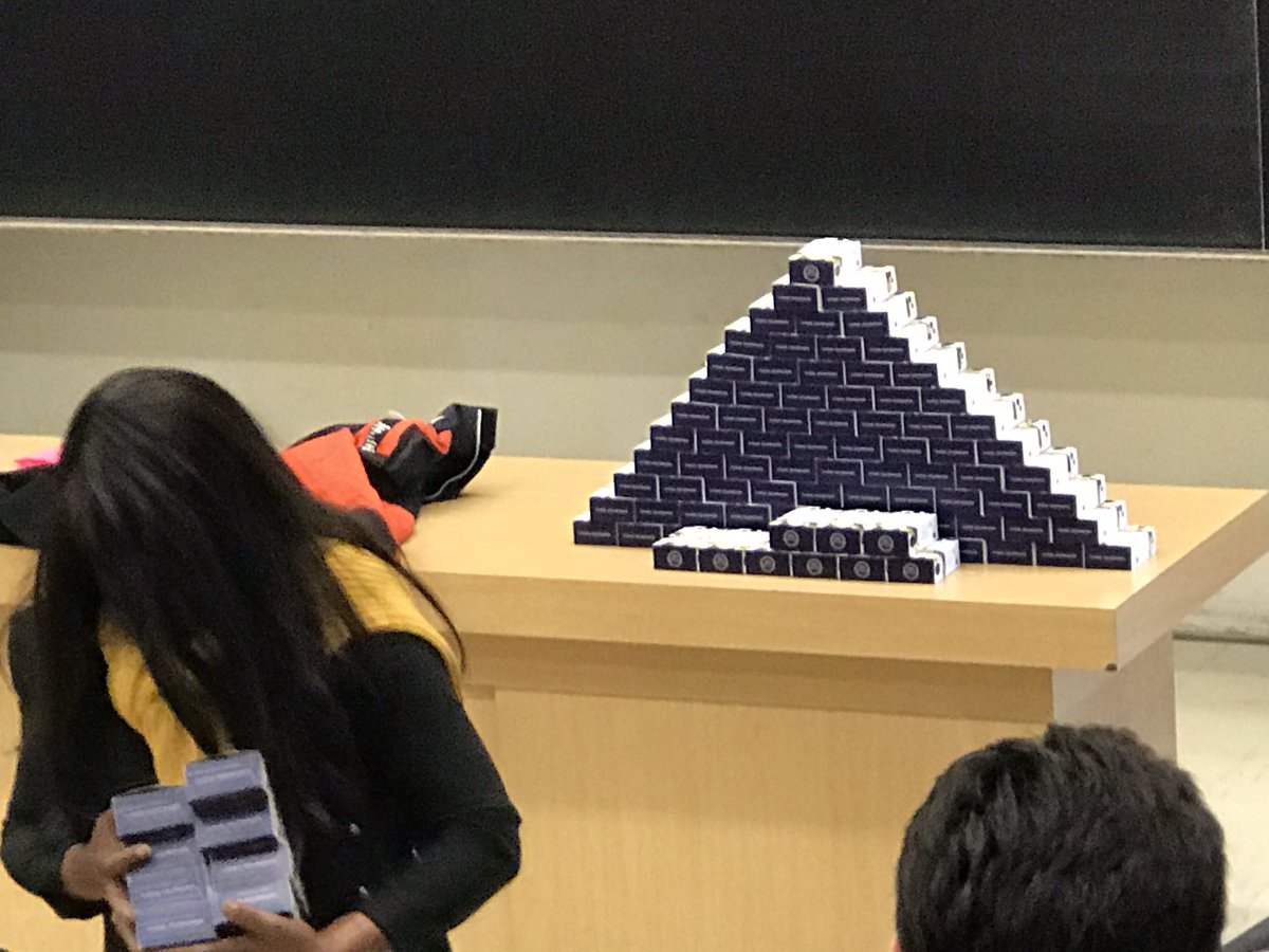 Une pyramide de chocolat pour la fin de l’année à l’Immm
