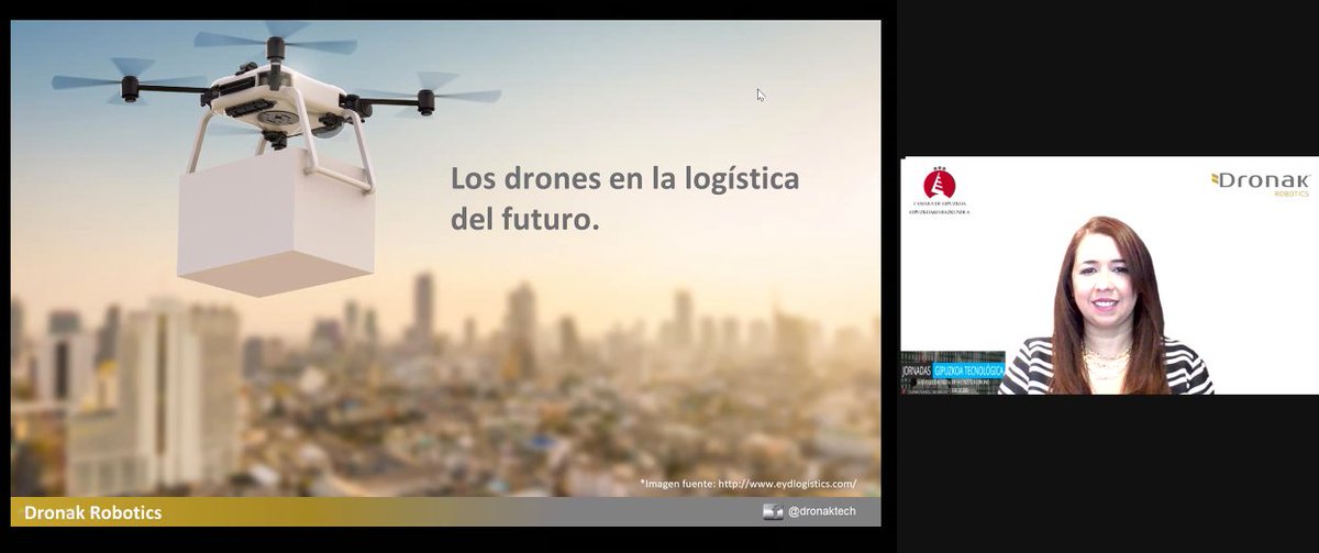DronakRobotics's tweet photo. 📌 Nuestra CEO @Fabiasilva1 ha participado como ponente en la Jornada GipuzkoaTIC "La Revolución Digital de la Logística" donde hemos hablado sobre la #logística del #futuro y qué #soluciones y decisiones innovadoras ofrecen los #drones o RPR-A.

Mil esker @CamaraGipuzkoa https://t.co/lsAKbLE4dh