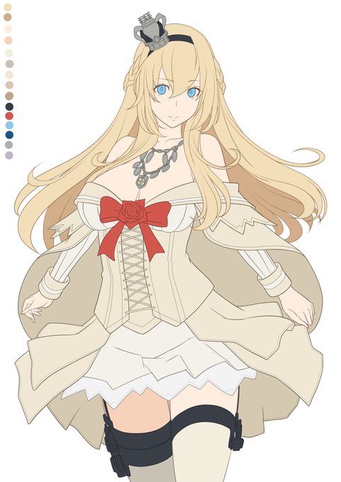 ウォースパイトに色置いた
が、塗りの方針がまだ決まっていない😟 