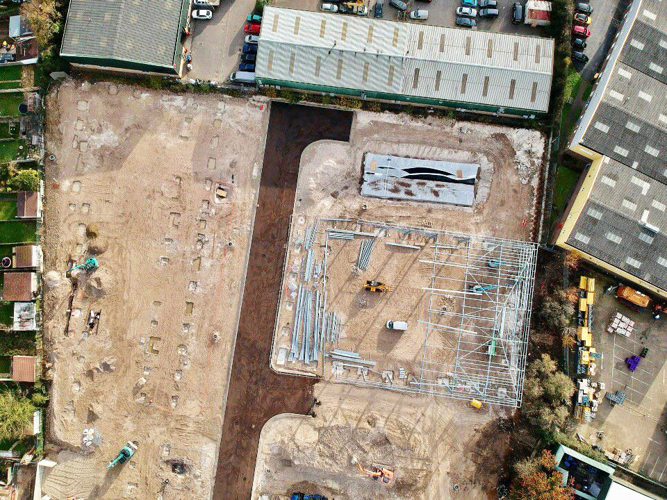 It’s great to see the progress on our site for <a href="/KierProperty/">Kier Property</a>  in Luton. It won’t be long until we see the remainder of steel frame erected for the construction of 4nr buildings split into 13nr trade and logistics units. #constructionuk #progress #industrial #steelframe