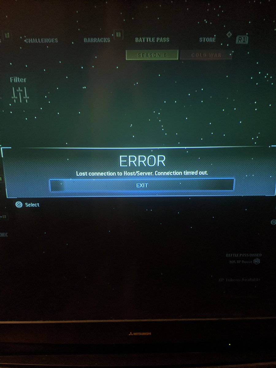 djdaddyohio's tweet photo. #CallofDuty Home screen.
#shittyServers #WastedMoney #Garbage #Neveragain #gamer #gaming #Lag #LagOut #disconnected #Error https://t.co/QErv3xON9E