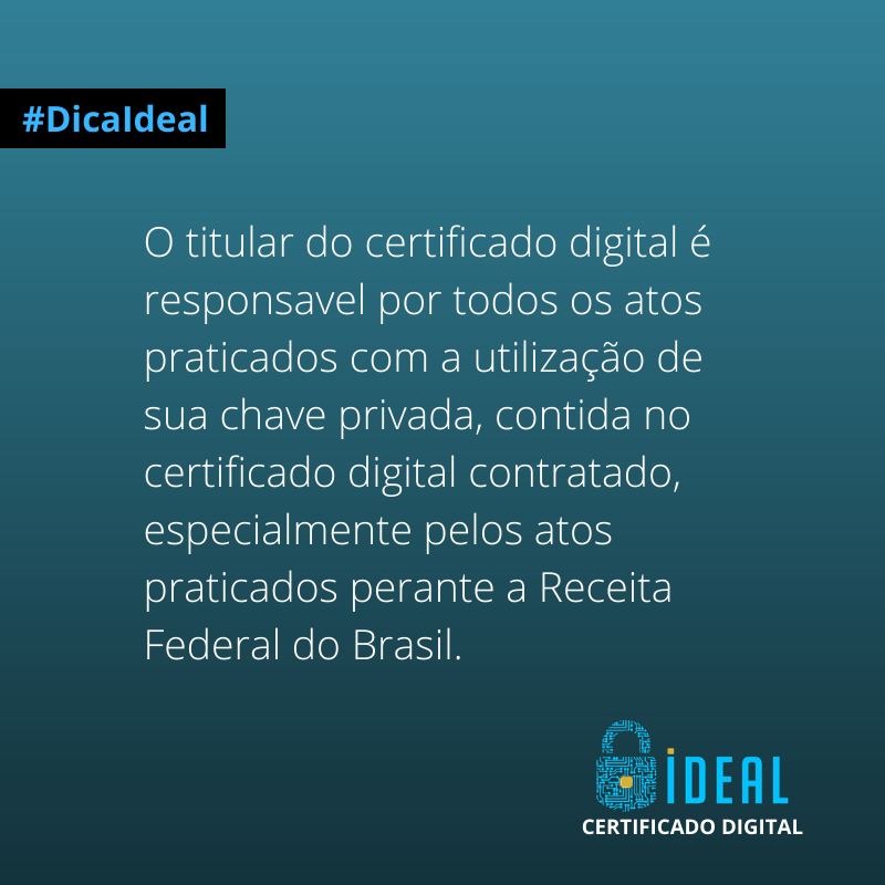 certificaideal's tweet photo. #DicaIdeal #CertificadoDIgital https://t.co/s8YXdh5C9n