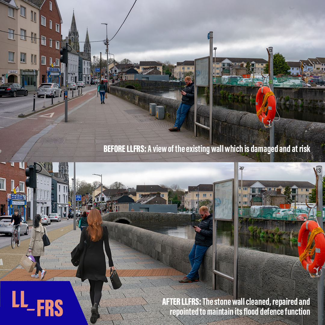 llfrscork's tweet photo. These latest images confirm the Team’s commitment made following the public consultation phases that it would reflect, on an ongoing basis, the various changes that would arise as the design evolved.  @opwireland  @corkcitycouncil @CorkChamber @CBA_cork #LLFRS #RiverLee #Flooding https://t.co/sOyaDDd4pJ