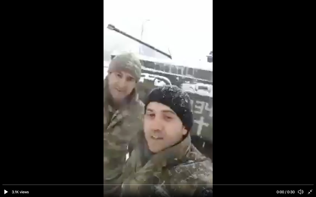 23. Seems like captured NKR/Armenian BMP-2 #434 (in tweet 11, already recorded on our list) will not be going to the Baku ball - remains in Shusha for now. https://twitter.com/Caucasuswar/status/1333556084250980353