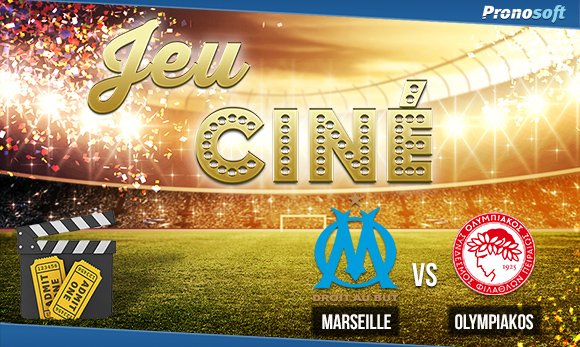 [#JeuCiné] 🇫🇷 OM - Olympiakos 🇬🇷
 
2x2 places de cinéma à gagner en trouvant le score exact ! 🎬

RT&Follow #OMOLY #TeamParieur