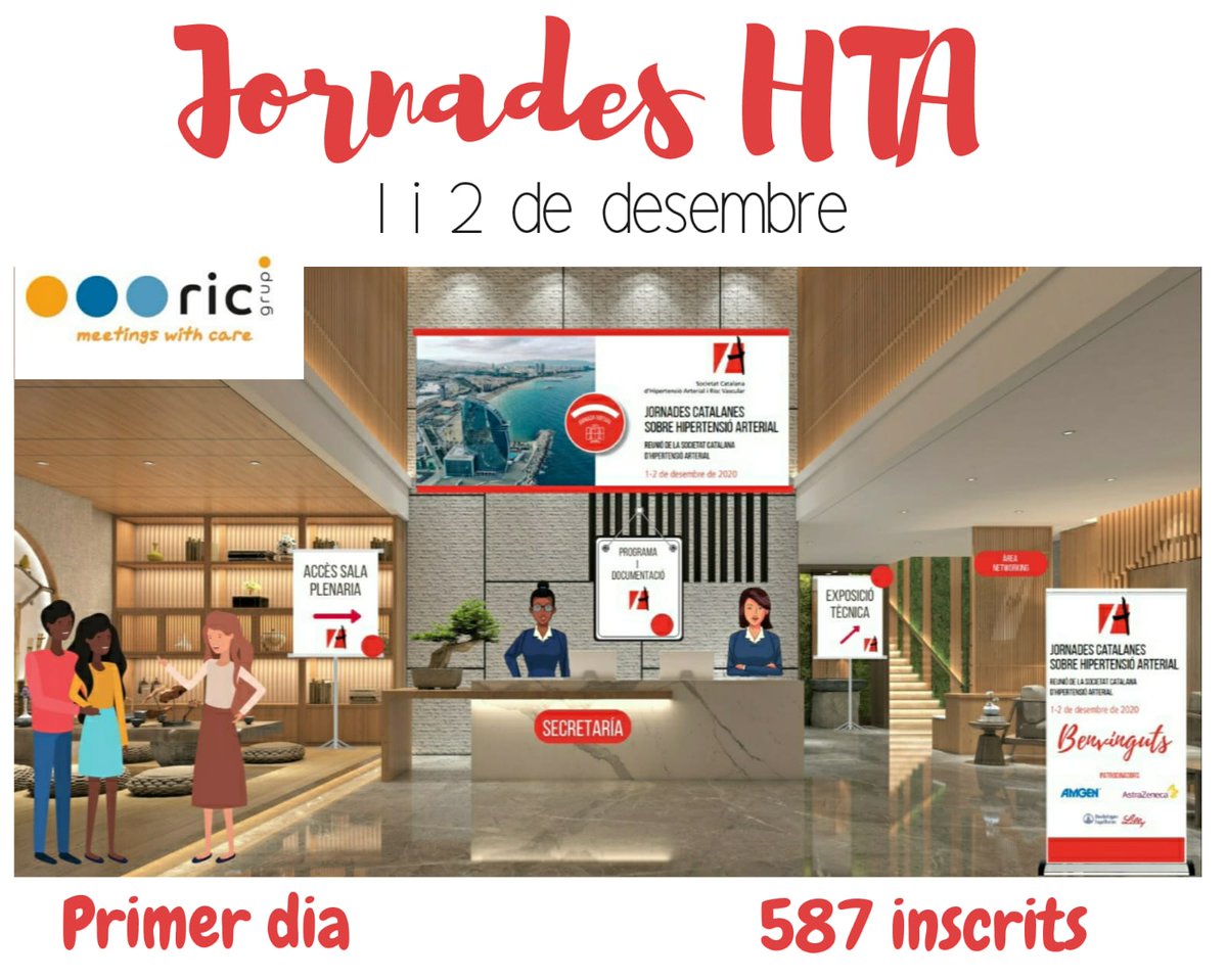 grupric's tweet photo. 🚀🚀🚀Aquesta tarda en #directe
🎬33 Jornades #SCHTA
1️⃣- 2️⃣ de #desembre
dos dies de #formació en #hipertensió #arterial
Els patrocinadors disposen d'invitacions: https://t.co/LVDjNgAuXo
@AmgenSpain @AstraZeneca #bial @BoehringerES @LillyES @Merck @ViforFreseniusE https://t.co/avNItCCEoL