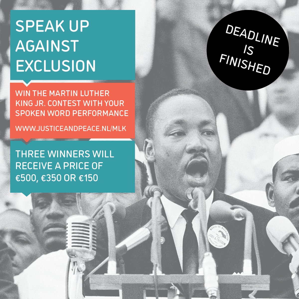 😍 WOW! We zijn diep onder de indruk van de ongelooflijk mooie, ontroerende en uitdagende performances die we ontvingen van deelnemers van de MLK Spoken Word wedstrijd! Mis het niet! Meld je aan en wees er op 10 december online bij! loom.ly/tZMCYTQ