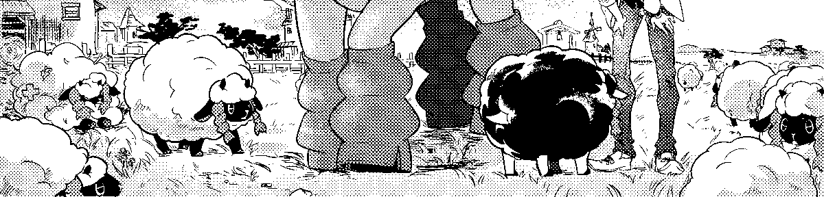hpyuの漫画の描きたい部分だけ描いたやつと寄稿した原稿の一部チラ見せ 