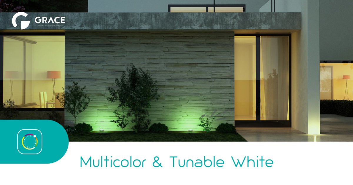 GraceSmartHome's tweet photo. New @GraceSmart Flood Light OB.
Multicolor & Tunable White, Dual Mode (Wi-Fi & Bluetooth).
Install OB in an outdoor environment such as garden lighting, car parks, walkways, and even powerful enough for commercial use shop forecourts and sign lighting.
#SmartLighitng #GraceSmart https://t.co/gmffGDUz7n