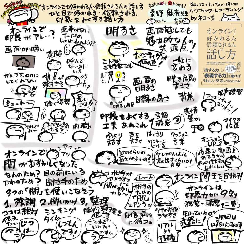 年12月号 ネコっちによるグラフィック レコーディング冒険の書 Togetter