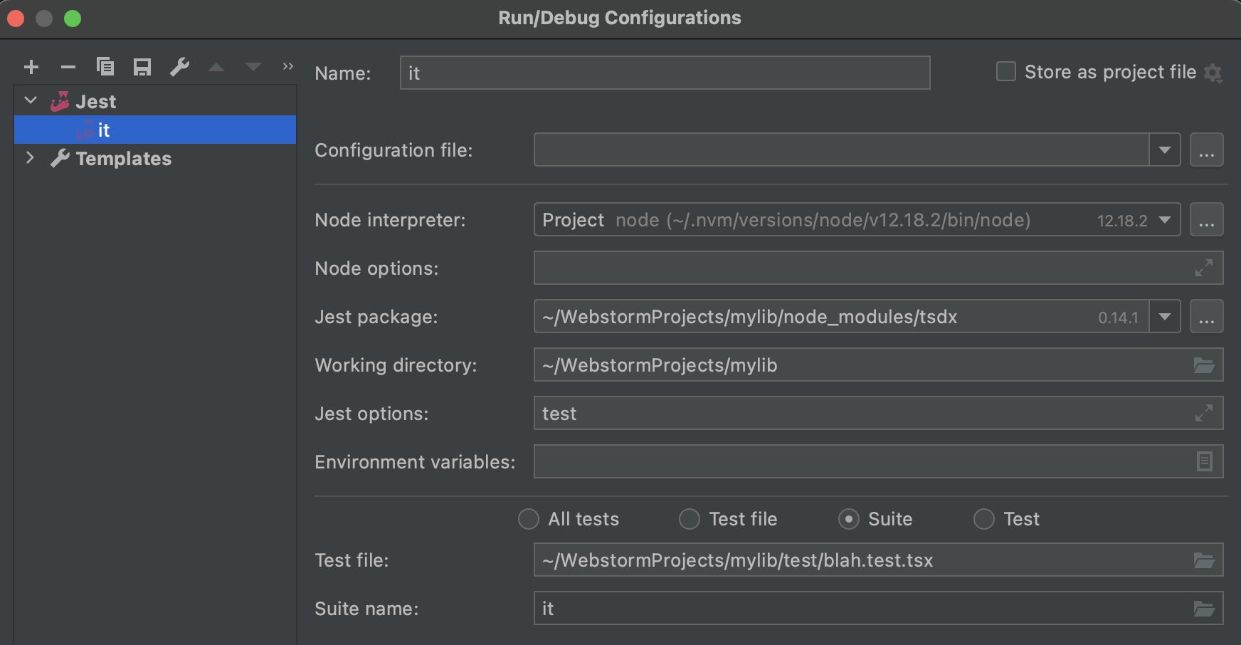 JetBrains WebStorm on Twitter: "@jaredpalmer @pgotthardt Thanks for mentioning create-react-app - it gave us a clue. Running tests will work in WebStorm if you set the path to `project/node_modules/tsdx` in the Jest JetBrains WebStorm on Twitter: "@jaredpalmer @pgotthardt Thanks for mentioning create-react-app - it gave us a clue. Running tests will work in WebStorm if you set the path to `project/node_modules/tsdx` in the Jest