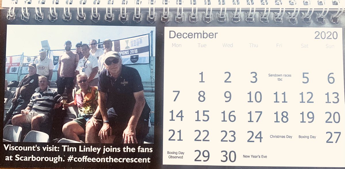 The_Goblet's tweet photo. #peopleshomeofcricket The #petermayboys calendar is here to make your December days feel brighter. What better than a hot Yorkshire day with a @surreycricket legend? Next release, January 1, 11.01am. https://t.co/Ccv7dau5Pc
