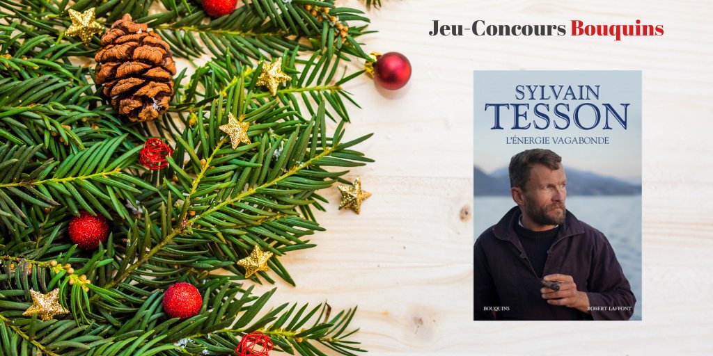 #Concours En décembre, nous avons décidé de vous gâter ! 😊

Cette semaine, tentez de gagner un exemplaire de « L’Énergie vagabonde » de #SylvainTesson.

🎁 RT + Follow @ColBouquins pour jouer.
Tirage au sort vendredi 4.12. Bonne chance 🍀