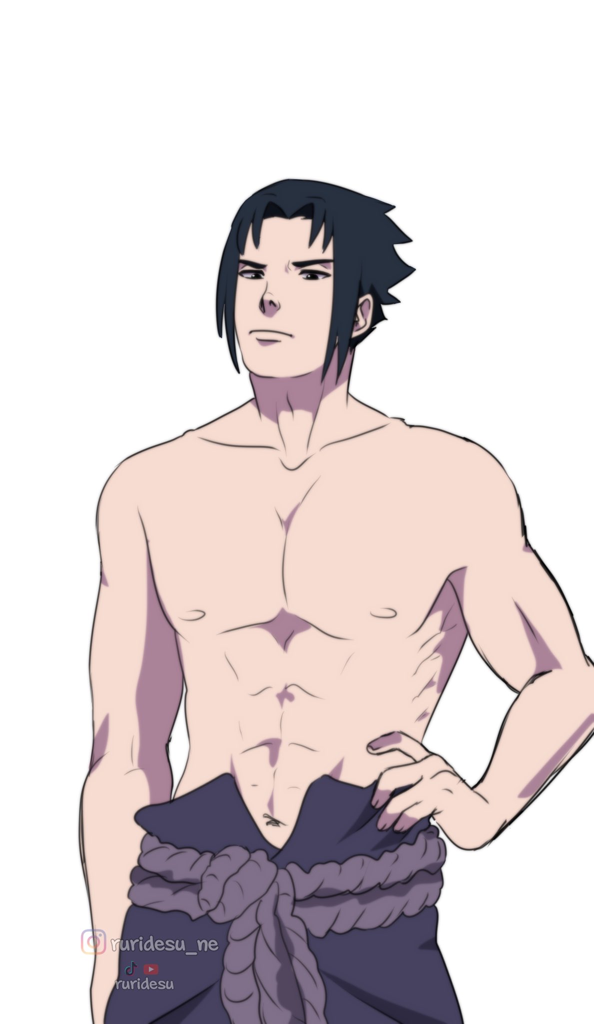 ruridesu on X: You can watch the video with naked Sasuke on my instagram  😏🔥 #ar #SASUKE #NarutoShippuden #illustration #sketch  t.coJW3zV0x5Sa  X