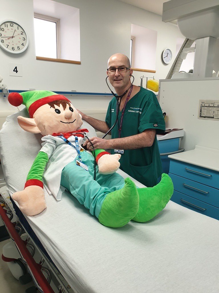 Will he be visiting @BlackpoolHospED again? #xmas2019