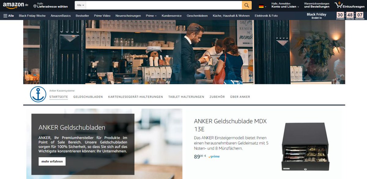 anker_pos's tweet photo. Seit 2019 bieten wir eine Auswahl unserer Produkte auf unserem eigenen Onlineshop, @amazonDE  und @eBayDE  an. Trotz Covid-19 konnten wir unsere E-Commerce Umsätze in diesem Jahr deutlich steigern, was uns dazu antreibt unserer Produktportfolio online in ganz Europa zu erweitern. https://t.co/iorr3zqLcm