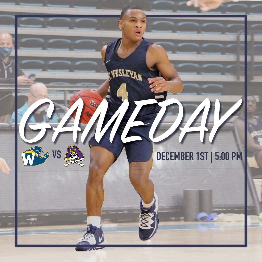 ncwumbb's tweet photo. Bishops hit the road to take on East Carolina University @5pm! 
#TheWesleyanWay #TheBrotherhood https://t.co/2UR2xr3n6v
