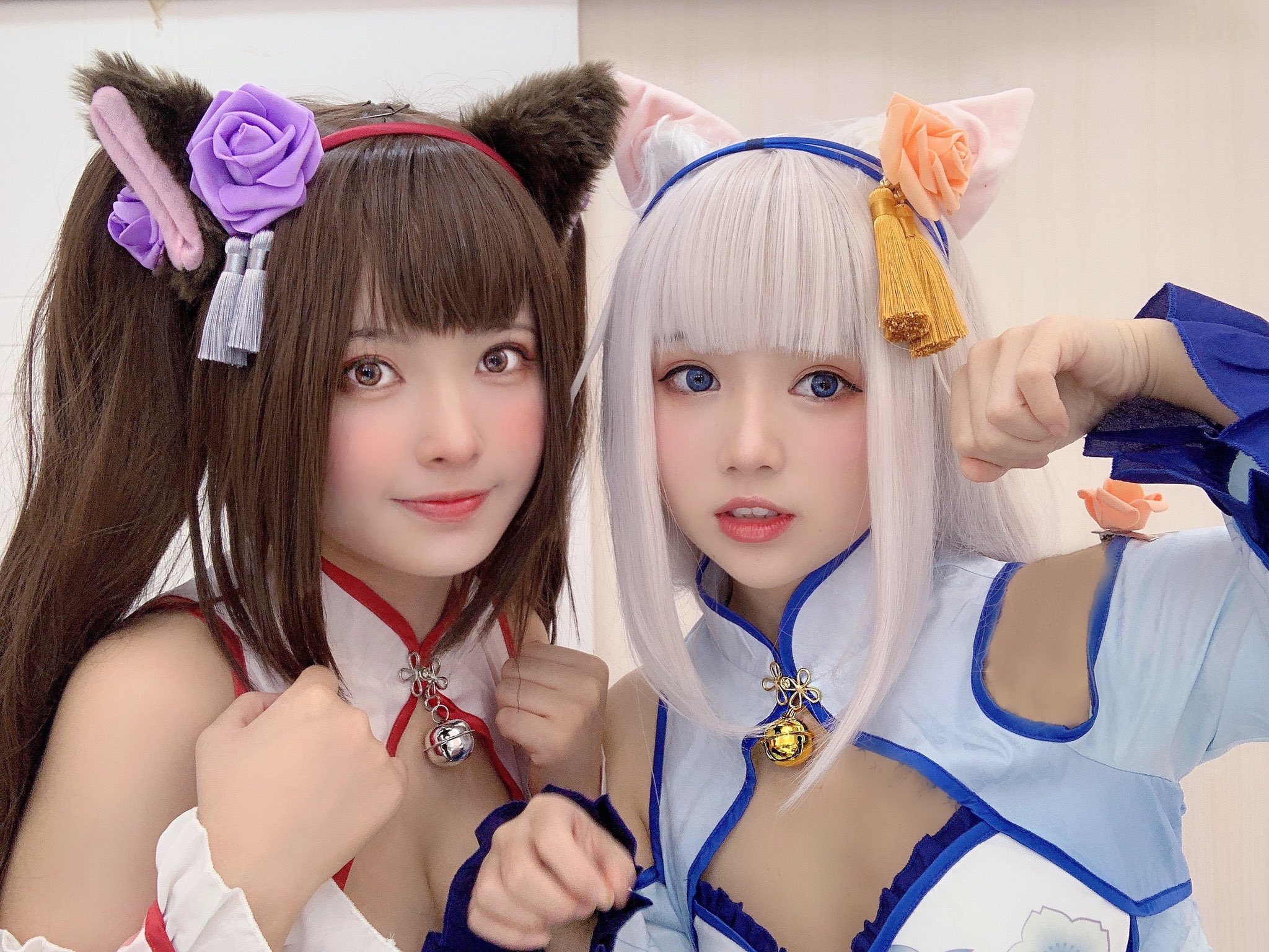 画像,nay~@taigaxiu #ネコぱら #nekopara #네코파라 #コスプレ https://t.co/JP6McAkJu8…