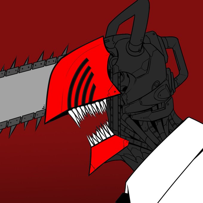 #チェンソーマン
机甲好难画 