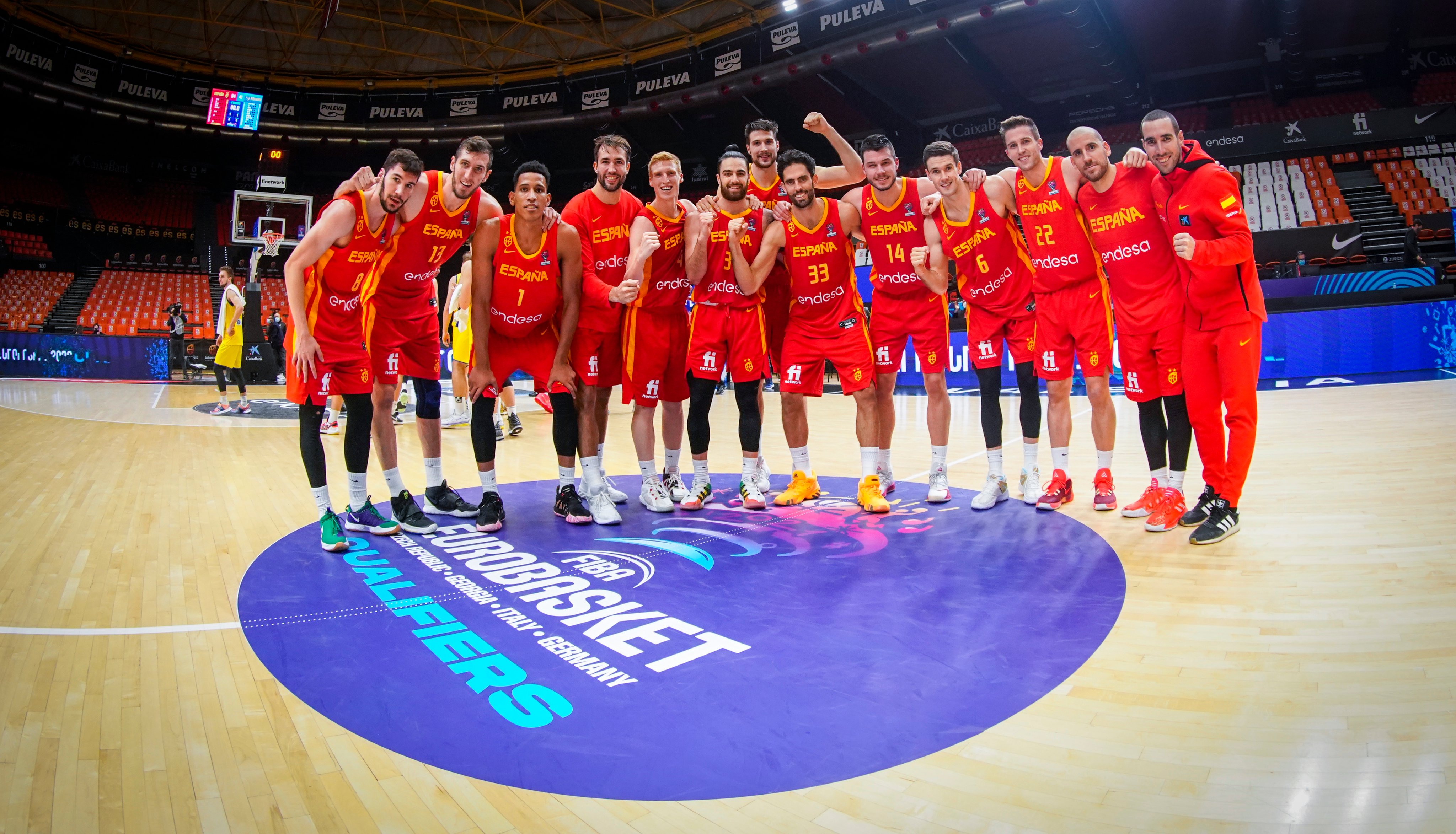 España confirma su clasificación para el EuroBasket 2022