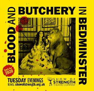 .<a href="/Showofstrength/">Show of Strength</a>'s wonderful theatre walks resume Tier 3-ready tomorrow! This includes BLOOD &amp; BUTCHERY IN BEDMINSTER from Thur 3 Dec, &amp; you can read more about this particular walk in our previous interview here <a href="/Haunt_Bristol/">Haunt Bristol</a> <a href="/VisitBristol/">Visit Bristol</a>!  visitbristol.co.uk/blog/read/2020…